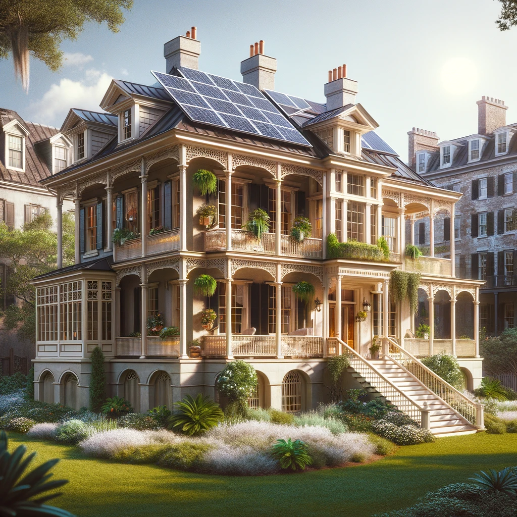 Charleston solar home panels