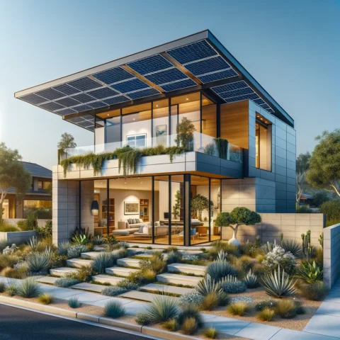 RIVERSIDE solar home