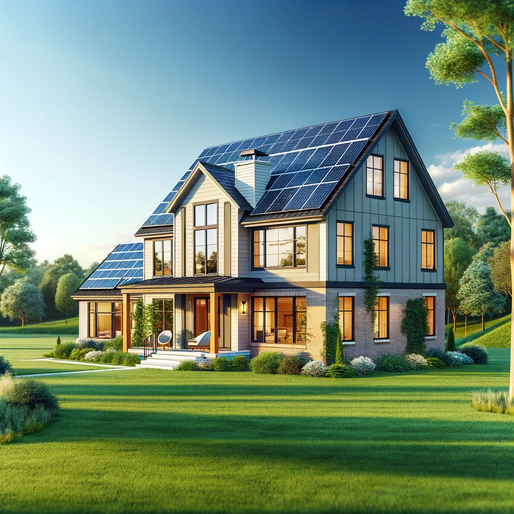 ohio solar panel house