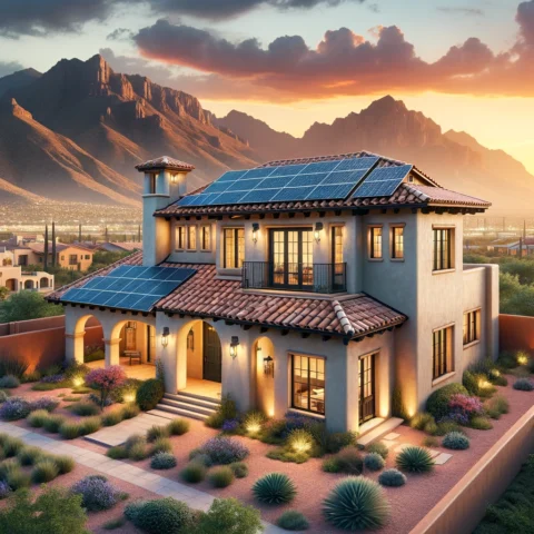solar panels el paso house