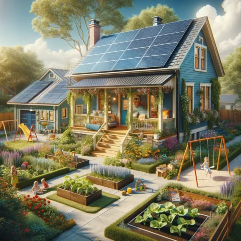 Virginia Beach solar home